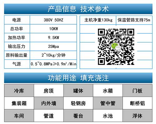 工地發(fā)泡機(圖2) 工地發(fā)泡機參數(shù)